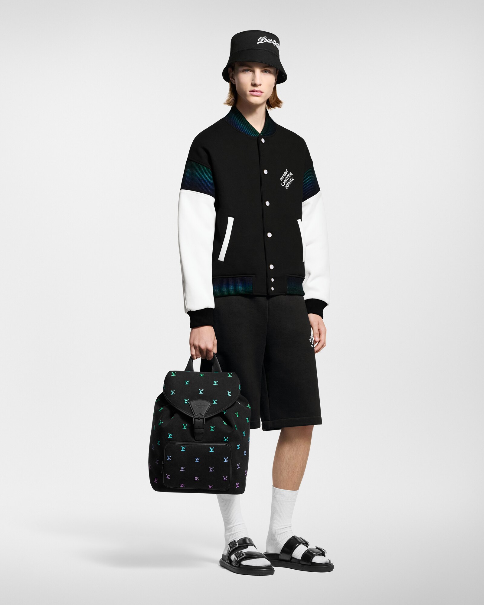 Cotton Jersey Varsity Blouson - For Men | LOUIS VUITTON
